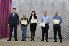 В Тбилисском районе поздравили организаторов выборов