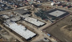 Школа в станице Тбилисской готова на 32%