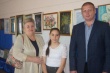 В станице Тбилисской открылась выставка картин школьницы