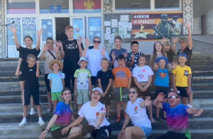 Зарядка в рамках реализации проекта «Начни с себя»