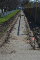 В селе Ванновском появится новый тротуар
