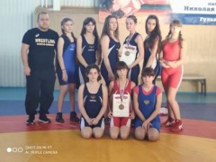 Первенство Краснодарского края по вольной борьбе среди девушек