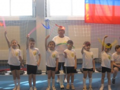 Дошкольная спартакиада прошла в Тбилисской