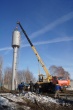 Новую водонапорную башню установили в станице Геймановской