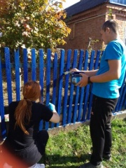 Волонтеры помогли ветерану