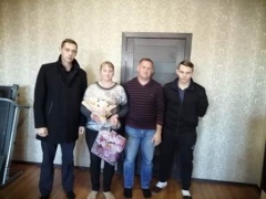Поздравили с Днем матери