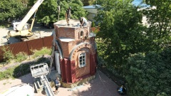 В Тбилисской на часовне заменили купол