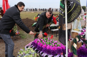 В Тбилисском районе почтили память погибших участников СВО