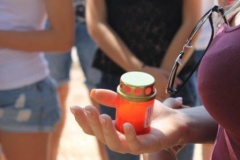 Юные тбилисцы поучаствовали в акции, посвященной трагедии в Беслане