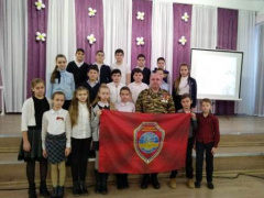 В шестой школе прошли Уроки мужества, посвященные 30-летию вывода советских войск из Афганистана