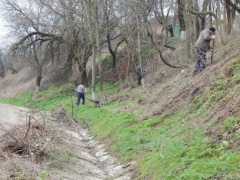 Улицы станицы Тбилисской приводят в порядок