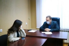 Евгений Ильин провел первый в новом году прием граждан