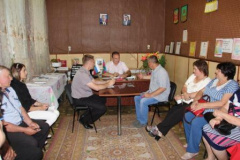 Евгений Ильин с рабочей поездкой посетил Алексее-Тенгинское поселение