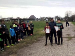 В Тбилисском районе прошла товарищеская встреча по футболу