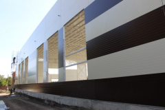 В Тбилисской продолжается строительство малобюджетного спортивного комплекса