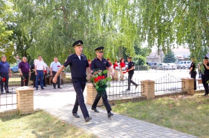 В Тбилисском районе почтили память сотрудников Отдела МВД, погибших при выполнении служебного долга.