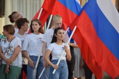 В Тбилисском районе отметили День России