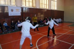 Открытое первенство по фехтованию прошло в Тбилисском районе