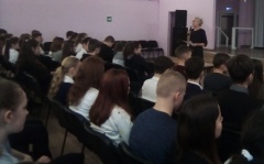 Ученикам шестой школы напомнили о подвиге жителей блокадного Ленинграда