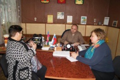 Виктор Красноруцкий продолжает встречи с жителями поселений района