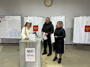 Молодежь Тбилисского района принимает самое активное участие в выборах Президента