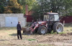 Улицы Тбилисской приводят в порядок