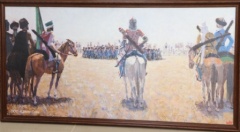 В музее Тбилисского района новый экспонат