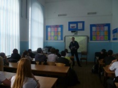 14 января 2016 года состоялась встреча с молодежью и подростками в МБОУ СОШ № 1 ст. Тбилисской