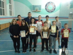 В селе Ванновском состоялся турнир по бадминтону