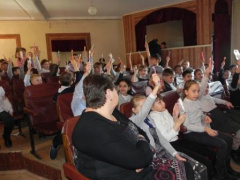 Урок здоровья прошел в пятой школе