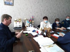 В Марьинском поселении прошло рабочее совещание