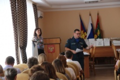 Инструктаж  по вопросам обеспечения пожарной безопасности на избирательных участках