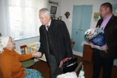 Жительнице Тбилисского района исполнилось 90 лет