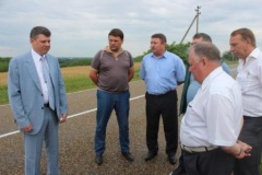 Новый исполняющий обязанности главы Тбилисского района принял участие в смотре полей