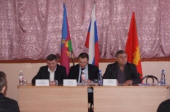 Глава района принял участие в открытой сессии депутатов Марьинского сельского поселения
