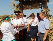 23 сентября 2017 года в Тбилисском районе прошли мероприятия, посвященные 188-ой годовщине со дня гибели казаков под командованием сотника Андрея Гречишкина.