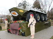 В станице Нововладимировской Тбилисского района состоялось открытие памятника участникам боевых действий в Афганистане