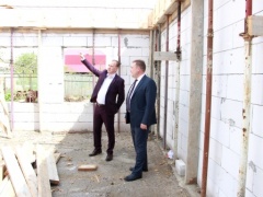 В Тбилисском районе строят социальные объекты 