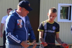 В Тбилисском районе открыли обновленный стадион «Чемпион»