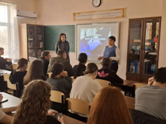 Встреча со студентами НАНЧПОУ «СКТ «Знание»