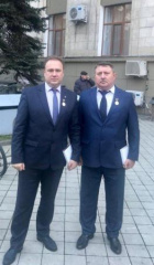 Губернатор вручил главе Тбилисского района медаль «За выдающийся вклад в развитие Кубани» III степени