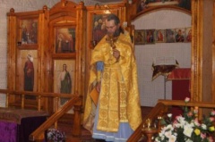 Глава Тбилисского района посетил богослужение в поселке Октябрьском