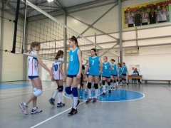 Команда Тбилисского района одержала победу на соревнованиях по волейболу