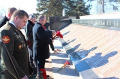 В Тбилисском районе отдали дань памяти погибшим защитникам Отечества