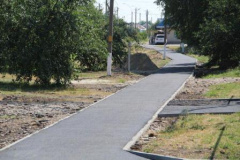 Тротуар готов