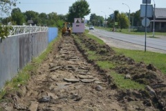 В Ванновском поселении ремонтируют дорогу и тротуар