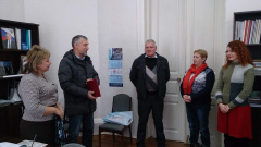 Жителя Геймановской поздравили с 60-летним юбилеем