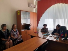 Что должен знать работник и работодатель рассказала директор АНО ППКСПН «Альянс» Ирина Березина жителям Нововладимировского сельского поселения Тбилисского района