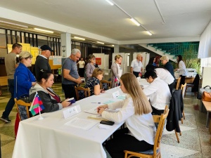 В Тбилисском районе стартовал первый день голосования