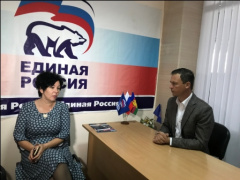 С рабочим визитом депутат ЗСК Александр Галенко посетил Тбилисский район